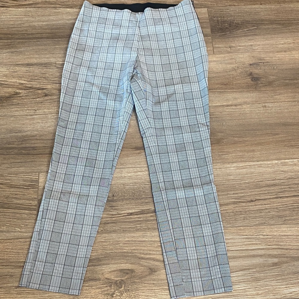 a new day Gray/black Plaid women’s Pants